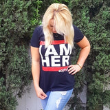 Blogger, Britt Nicole wearing i am her