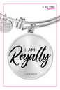 I AM Royalty - Women's Bangle Bracelet - I AM HER Apparel