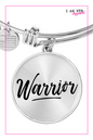 Warrior - Women's Bangle Bracelet - I AM HER Apparel