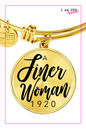 Finer Woman - 1920 - Women's Bangle Bracelet - I AM HER Apparel