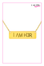 I AM HER Women's Necklace - I AM HER Apparel