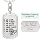 I AM A SON - Keychain for Boys & Men - I AM HER Apparel