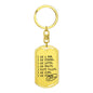 I AM A SON - Keychain for Boys & Men - I AM HER Apparel