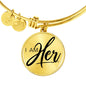 I AM HER - Women's Bangle Bracelet - I AM HER Apparel
