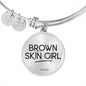 Brown Skin Girl - Women's Bangle Bracelet - I AM HER Apparel