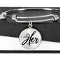 I AM HER - Women's Bangle Bracelet - I AM HER Apparel