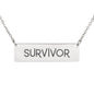 Survivor - Women's Necklace - I AM HER Apparel