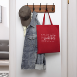 F*CK THAT. Tote Bag - red