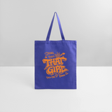 Around the Way Girl - That Girl -  Knicks Edition - Tote - royal blue