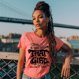 That Girl — Black Graffiti Graphic Tee | Around the Way Girl Collection