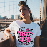 That Girl — Hot Pink Graffiti Graphic Tee | Around the Way Girl Collection