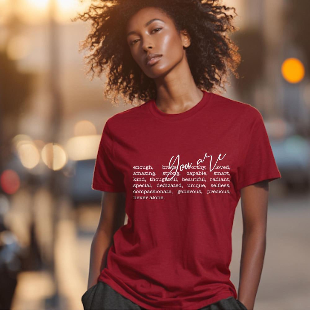 You Are – A Love Letter to HER Identity | Women's Tee - White