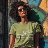 Let Them - Women's Empowerment Tee  - White