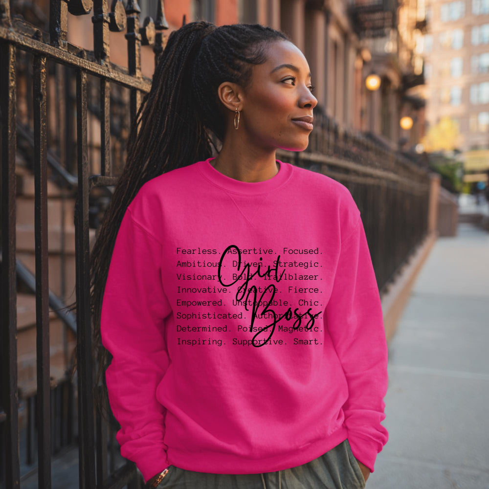 Girlboss Crewneck – Powerfully Called. Gracefully Chosen.