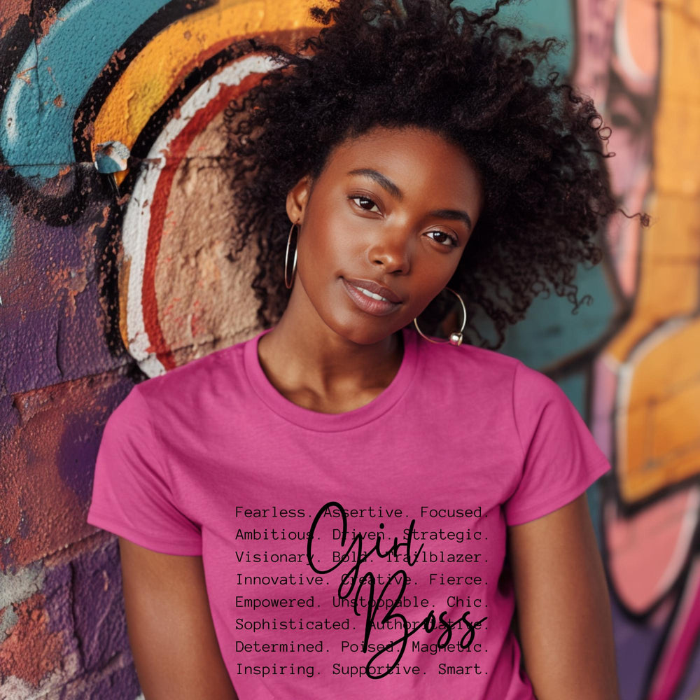 Girlboss Women's Tee – Definition of a Boss Babe