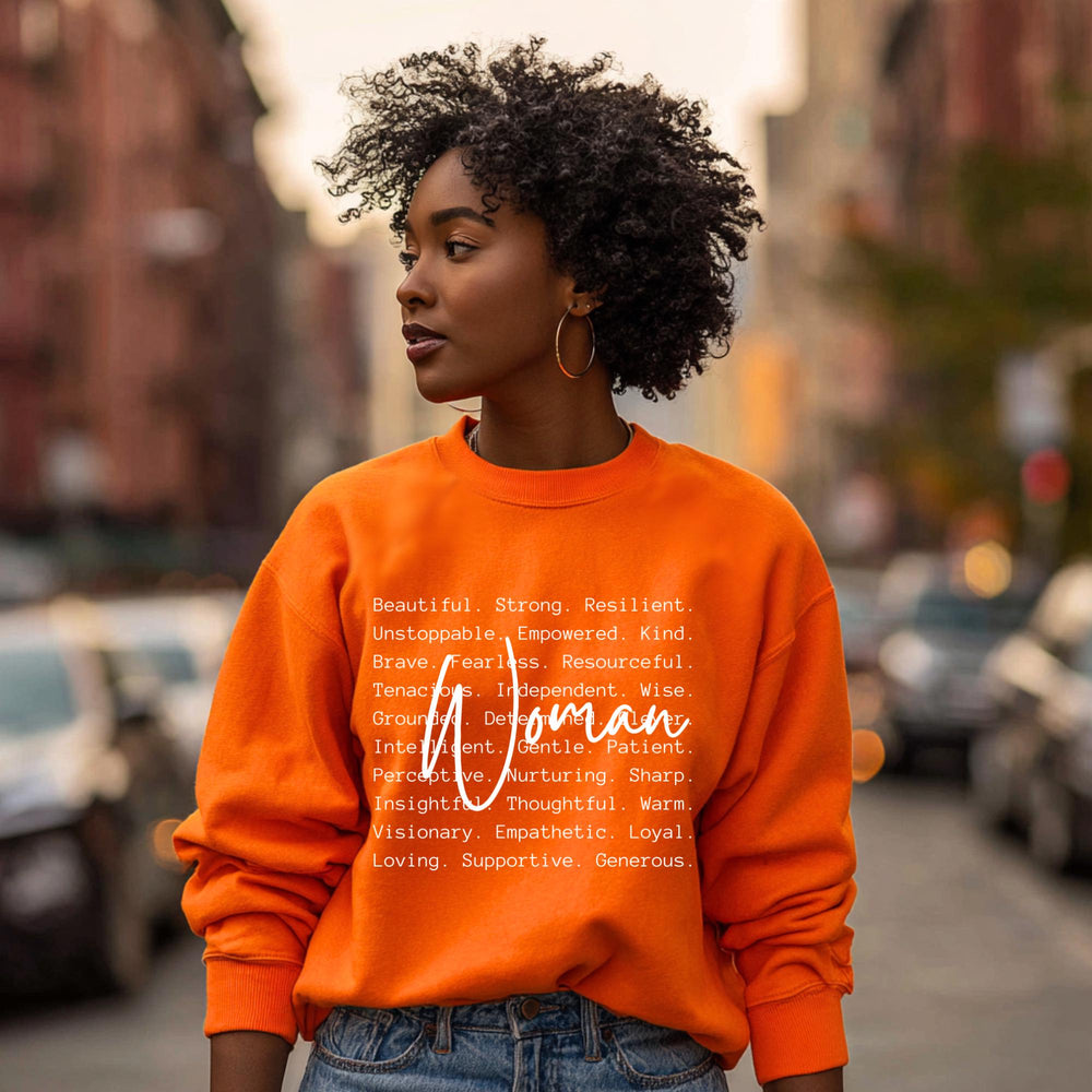 Definition of a Woman Crewneck – The Statement. The Standard - W
