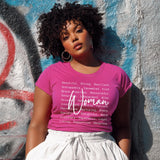 Definition of a Woman - Woman's Empowerment Tee - White