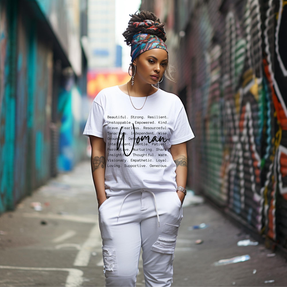 Definition of a Woman - Woman's Empowerment Tee
