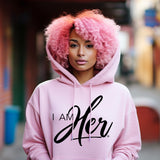 I AM HER Signature Women's Hooded Sweatshirt