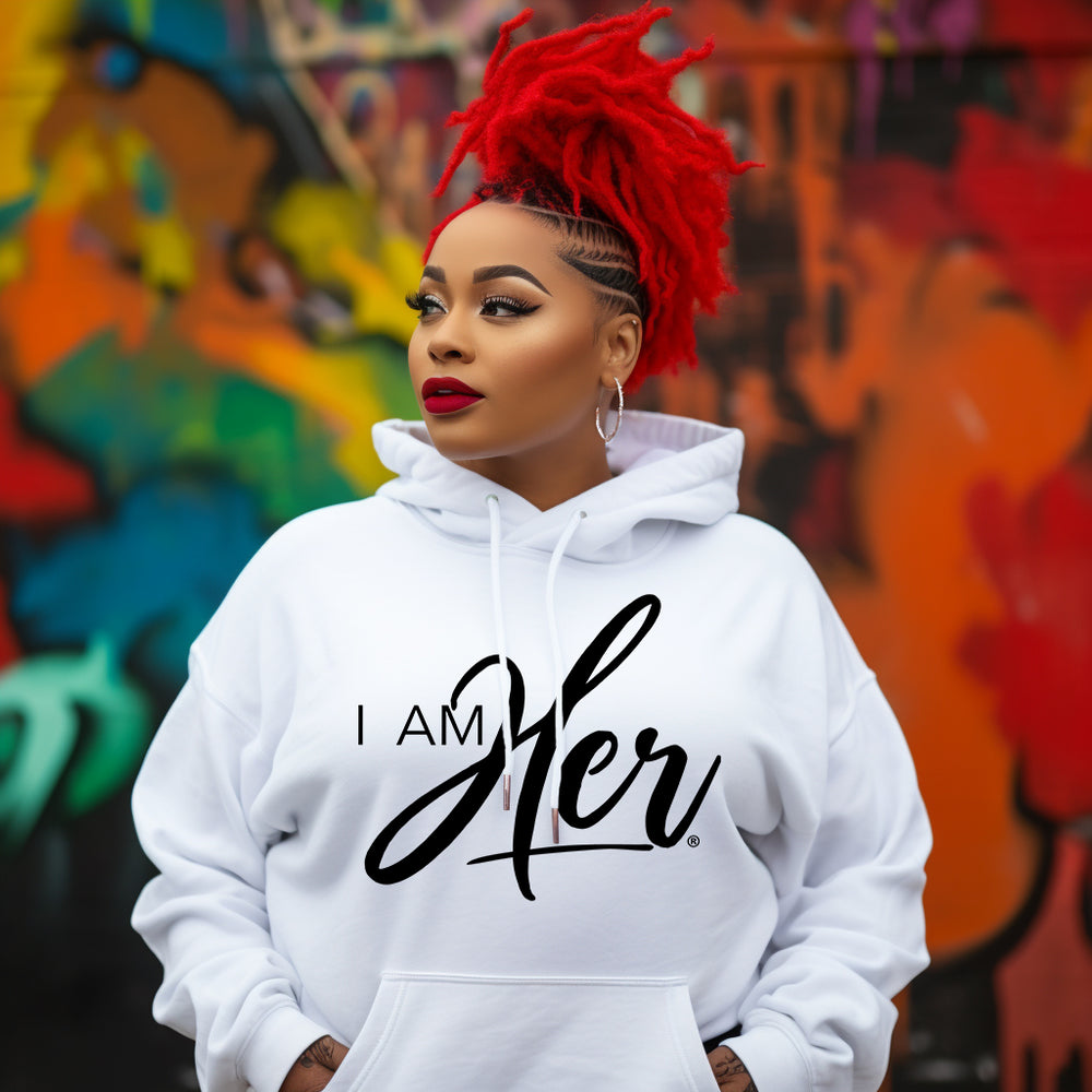 I AM HER Signature Women's Hooded Sweatshirt