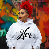 I AM HER Signature Women's Hooded Sweatshirt