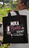Mocha Canvas Tote Bag