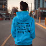 PowHERful X She Overcame - Women's Hoodie