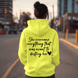 PowHERful X She Overcame - Women's Hoodie