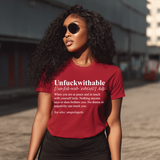 UnF*ckwithable Definition Women's Tee | Women’s Confidence Tee