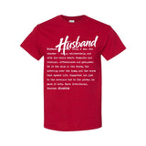 I AM HIM — Husband Definition | White Ink | T-Shirt | Definitions of HIM Collection