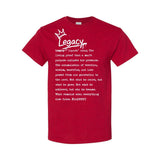 I AM HIM — Legacy Definition | White Ink | T-Shirt | Legacy Collection