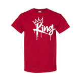 I AM HIM — King Anointed | White Ink | T-Shirt | King Collection
