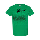 I AM HIM — Warrior Definition | Black Ink | T-Shirt | Definitions of HIM Collection
