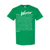 I AM HIM — Warrior Definition | White Ink | T-Shirt | Definitions of HIM Collection