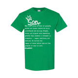 I AM HIM — Son Definition | White Ink | T-Shirt | Legacy Collection