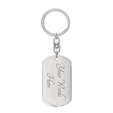 I AM HIM — Prince #IAMNEXT | Dog Tag Keychain | Legacy Collection