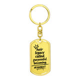 I AM HIM — Prince #IAMNEXT | Dog Tag Keychain | Legacy Collection