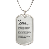 I AM HIM — Prince #IAMNEXT | Military Chain | Legacy Collection