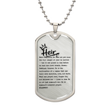 I AM HIM — Prince #IAMNEXT | Military Chain | Legacy Collection