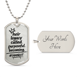 I AM HIM — Prince #IAMNEXT | Military Chain | Legacy Collection