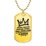 I AM HIM — Crown | Military Chain | King Collection
