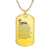 I AM HIM — Prince #IAMNEXT | Military Chain | Legacy Collection