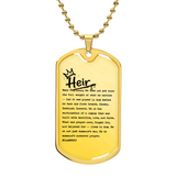 I AM HIM — Prince #IAMNEXT | Military Chain | Legacy Collection