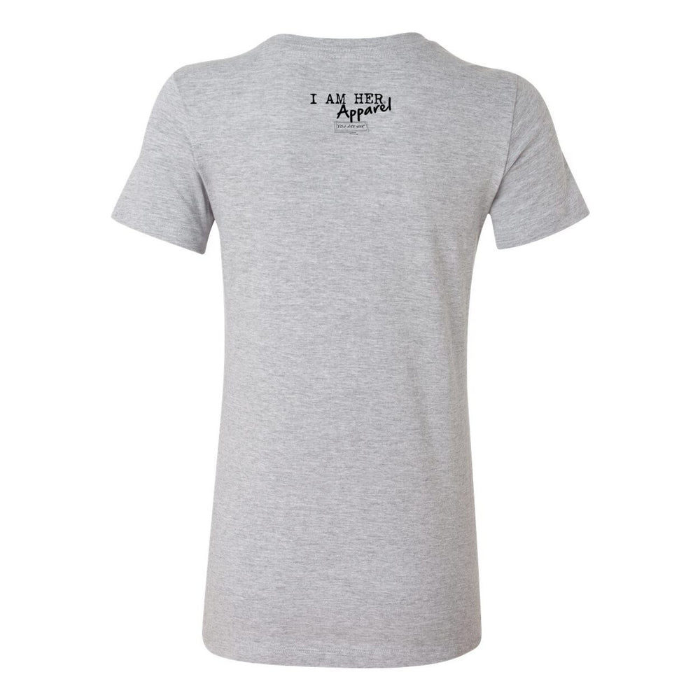 I AM HER Shield Tee: Empowering Women's Graphic T-Shirt