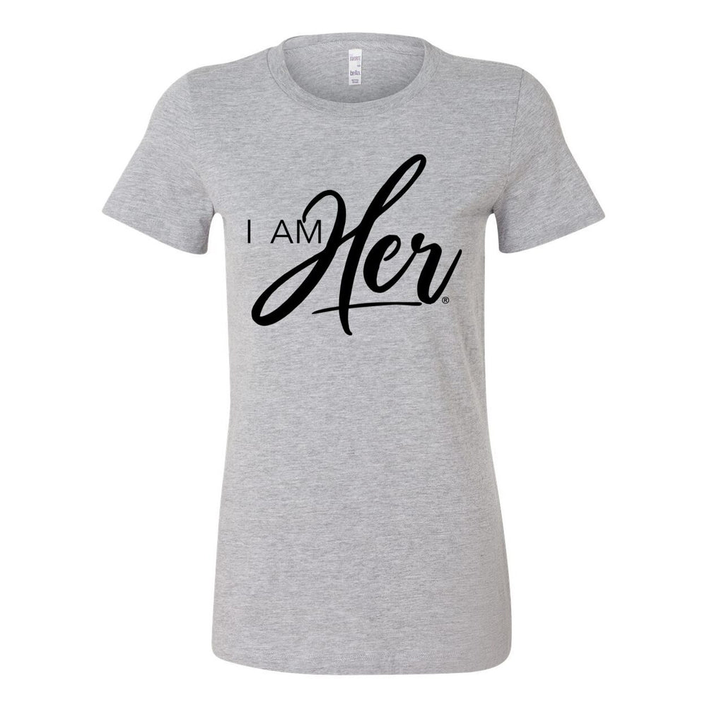 I AM HER Signature Tee: Empowering Women's Graphic T-Shirt