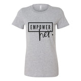 Empower Her Classic Tee – She is Not to Be Silenced - Women's Tee