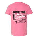 Dark Chocolate – Women's Tee | Regal & Radiant | White on Black