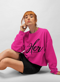 I AM HER Signature Women's Crewneck Sweater