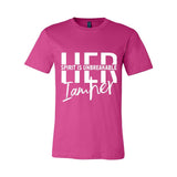 HER Spirit is Unbreakable Women's Tee – HER Light Can’t Be Dimmed - White