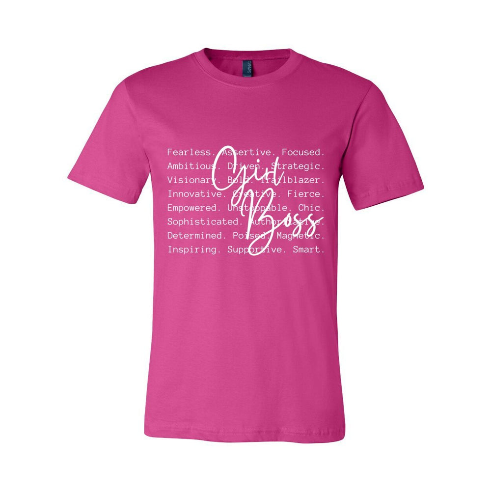 Girlboss Women's Tee – Definition of a Boss Babe - White